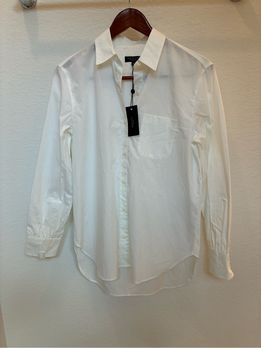 rag & bone long white Skirt with Smooth Silhouette